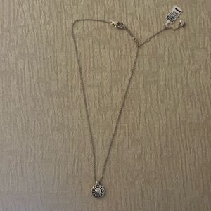 Brighton Silver Circle Pendant Necklace